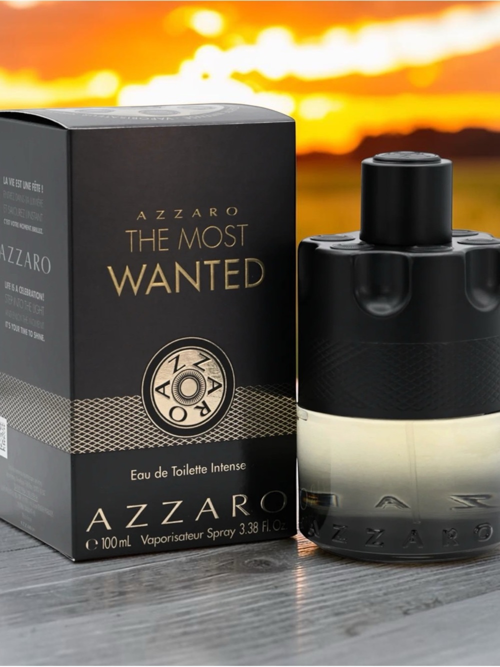 Azzaro The Most Wanted Eau de Toilette Intense - Black & Gold Box (men’s )